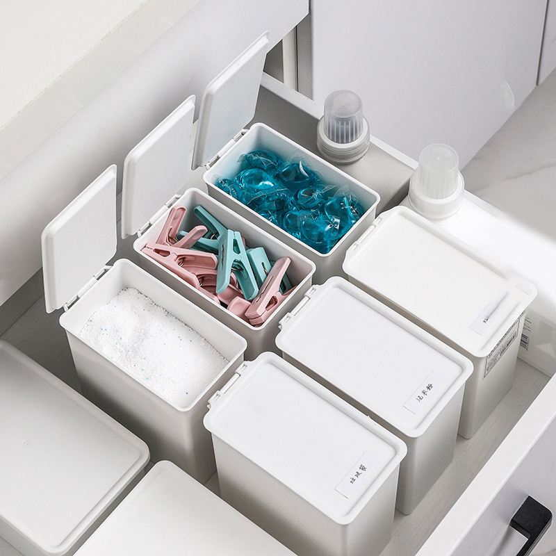 Scent Booster Bead - Caja de almacenamiento blanca para cuarto