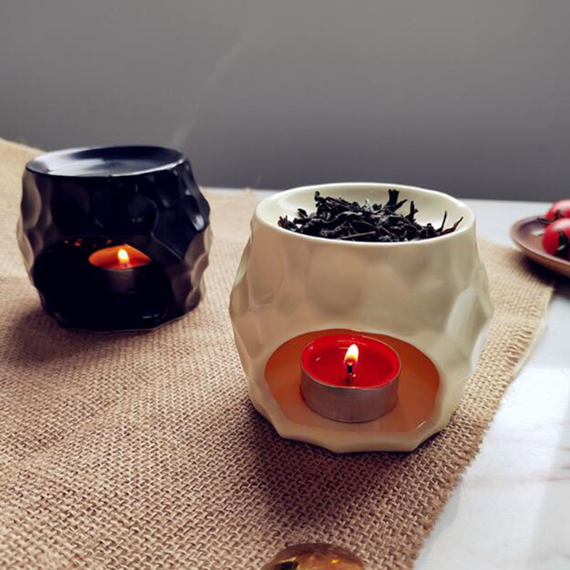 Home Fragrance Oil Burner - Quemador de aromaterapia de cerámica Retro,