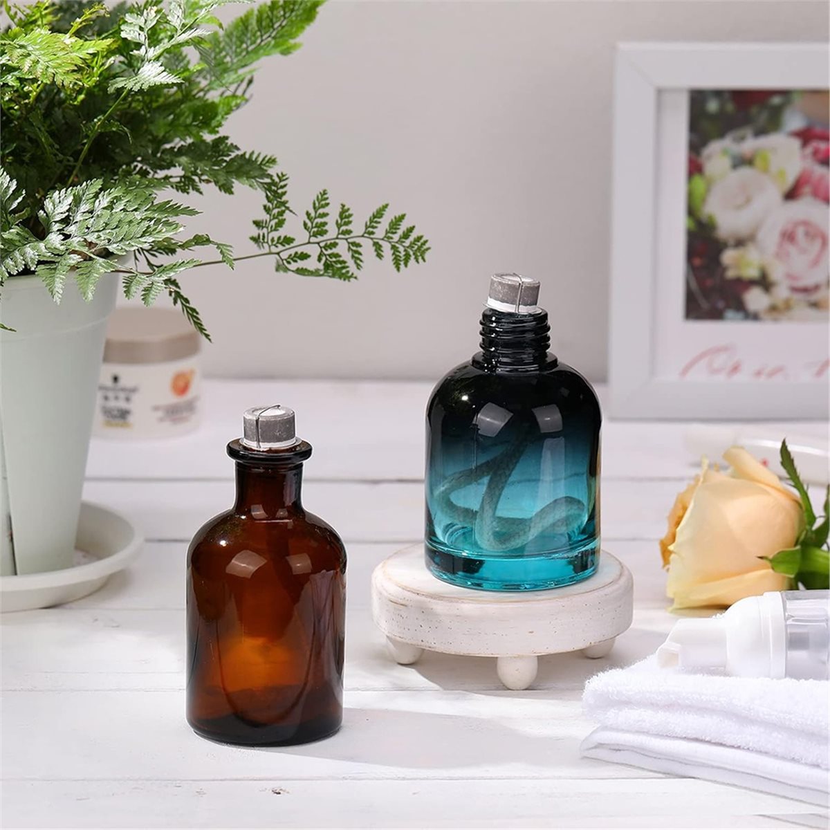 Home Fragrance Oil Burner - Repuesto de mecha para lámpara de