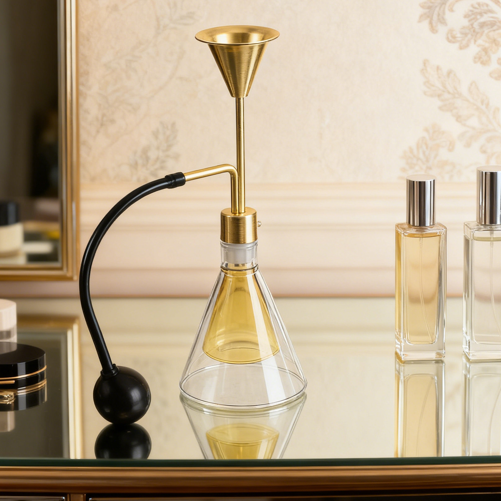 Home Fragrance Essential Oils - Frasco de vidrio de doble pared