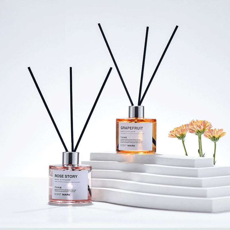 Home Fragrance Jasmine Diffuser - Juego de difusor de caña de