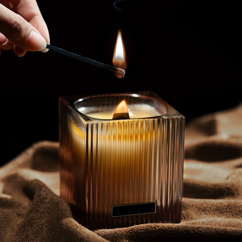 Home Fragrance Candles - Vela Aromática, Fragancia Duradera, Decoración para