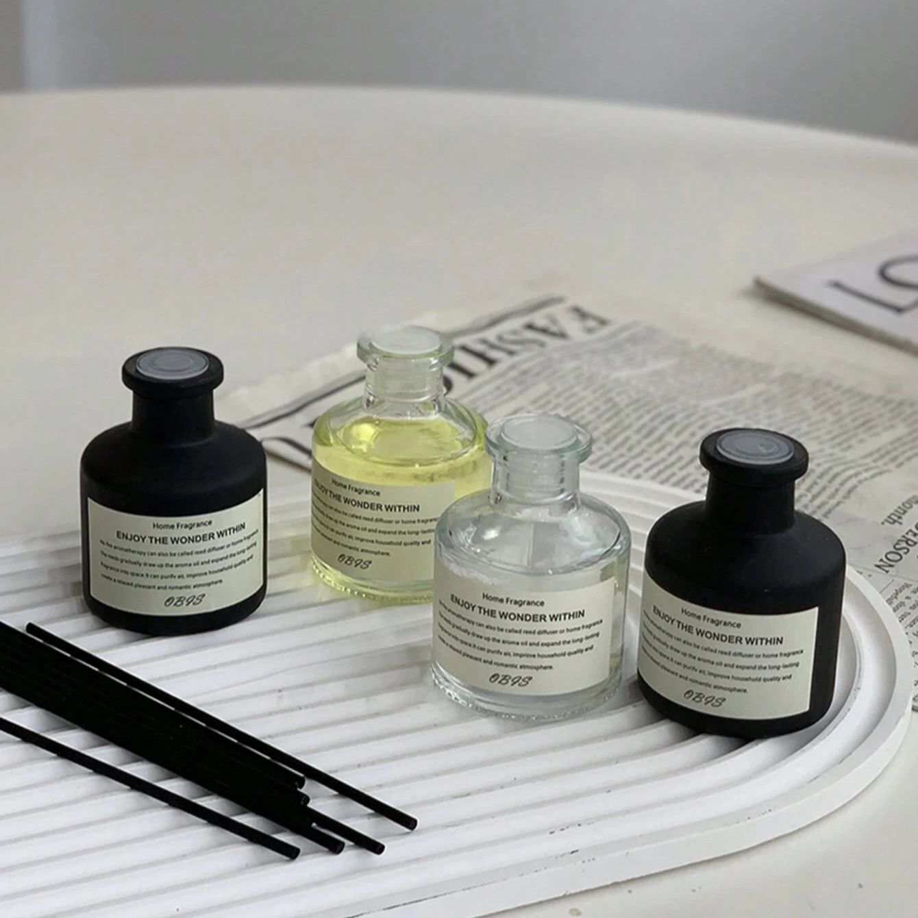 Fragancia sin llama para el ho - Home Fragrance Jasmine Diffuser reseña y precio