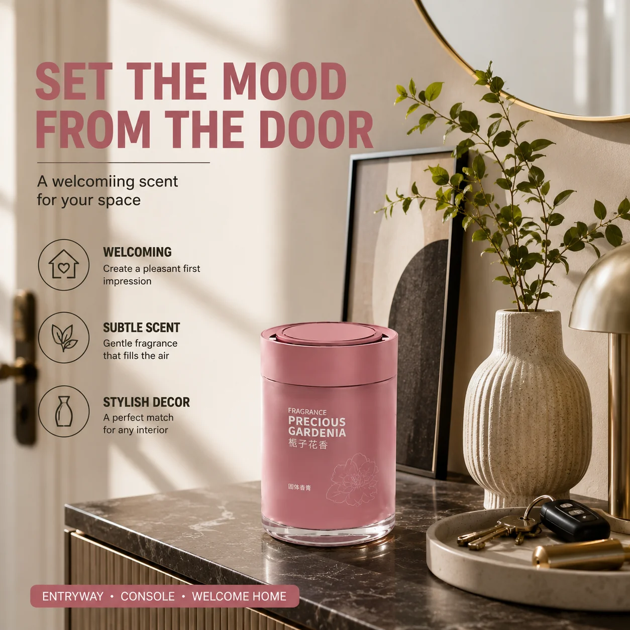 Ambientador Sólido para Auto d - Home Fragrance Gel reseña y precio