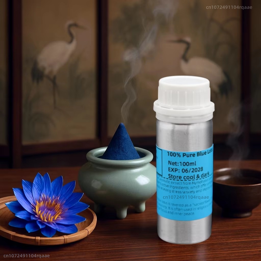 Aceite de loto azul puro natur - Home Fragrance Reed Diffuser reseña y precio