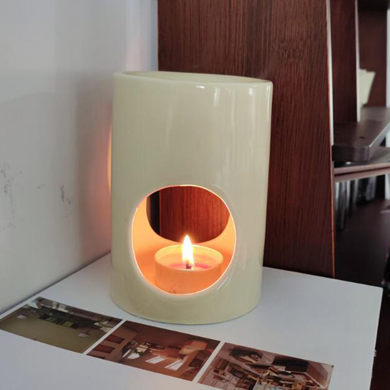 Portavelas cilíndrico creativo - Home Fragrance Oil Burner reseña y precio