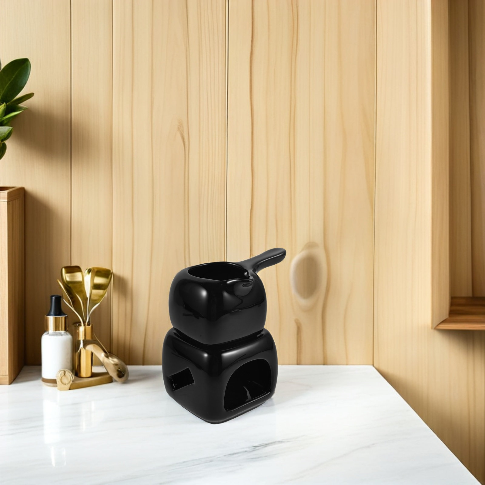Quemador de cera aromática de  - Home Fragrance Oil Burner reseña y precio