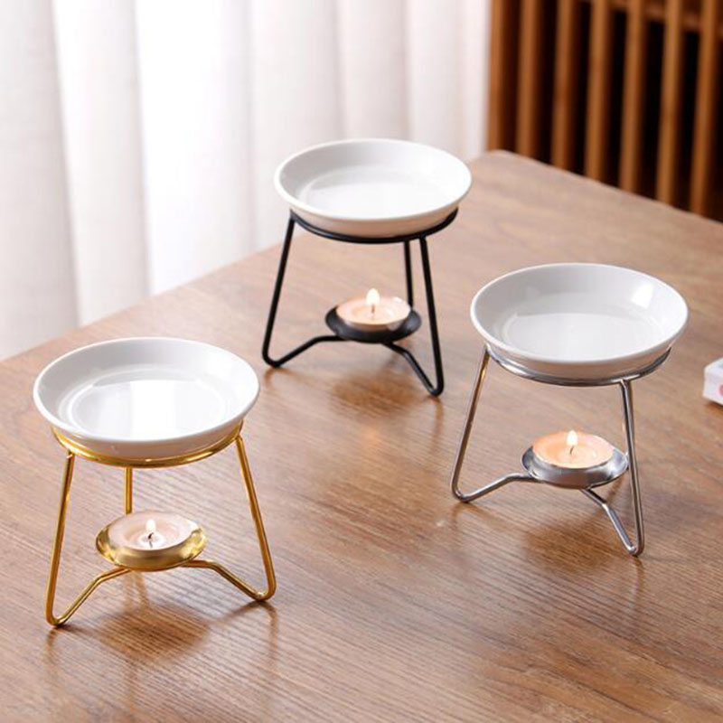 Estante de Metal creativo, cue - Home Fragrance Oil Burner reseña y precio