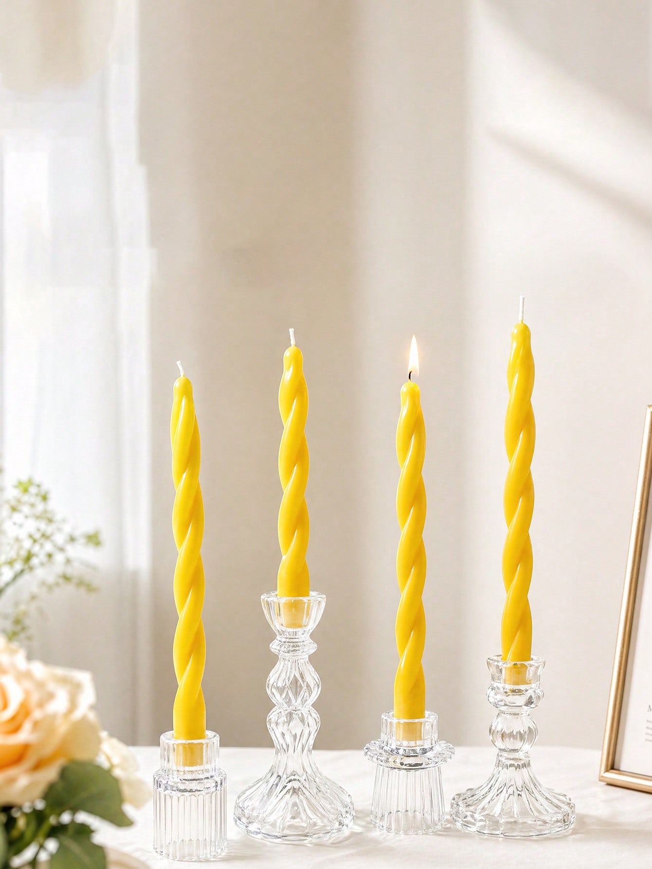Juego de 4 Velas Aromáticas Nu - Home Fragrance Candles reseña y precio