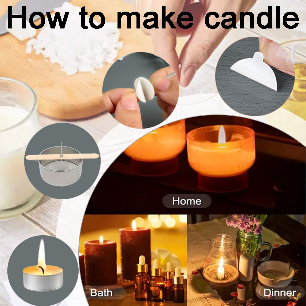 Mecha para velas de flores, pa - Home Fragrance Candles reseña y precio