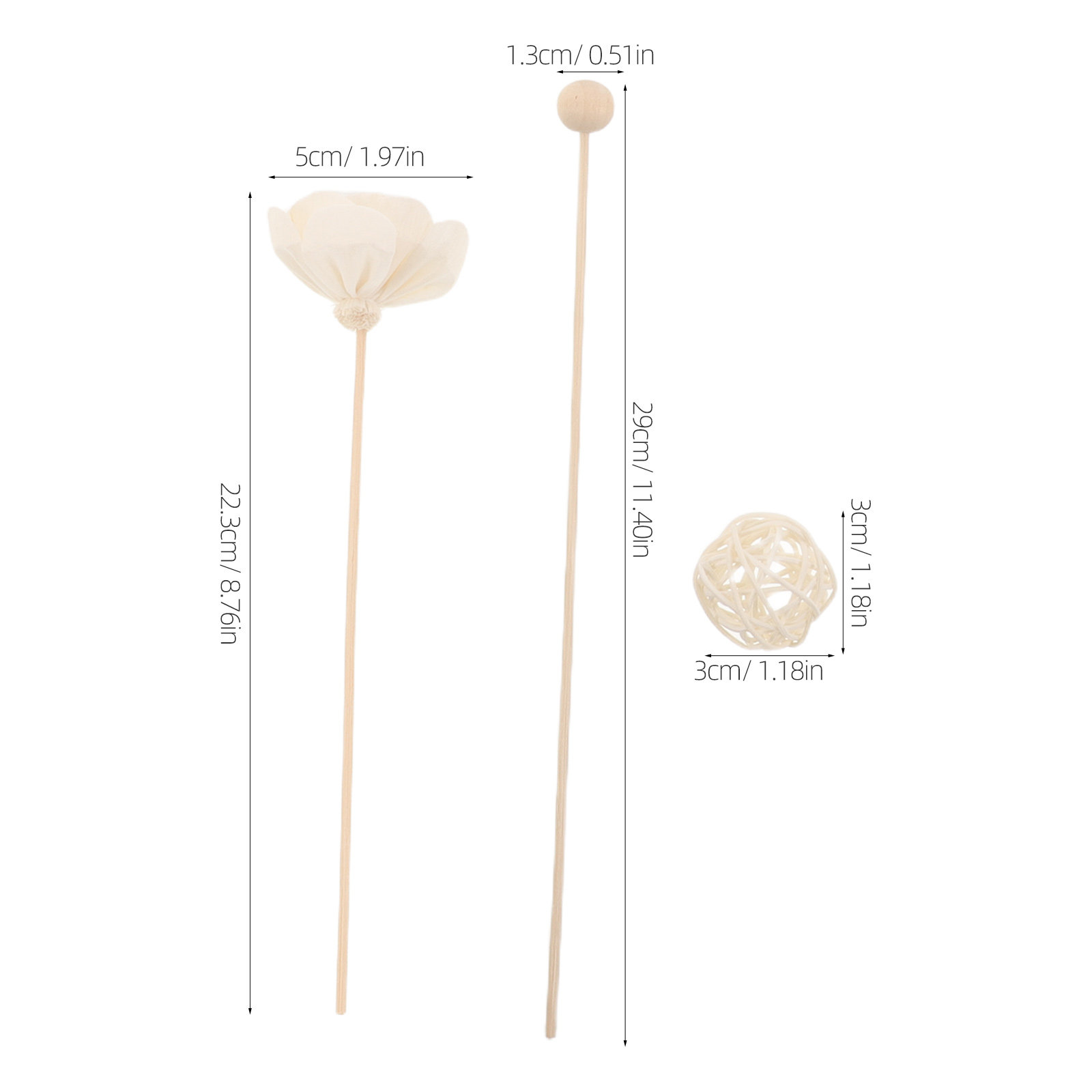 Juego de 22 Difusores de Varil - Home Fragrance Jasmine Diffuser reseña y precio